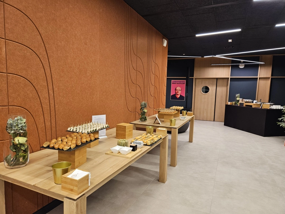Quai Mistral réception buffet La Ciotat